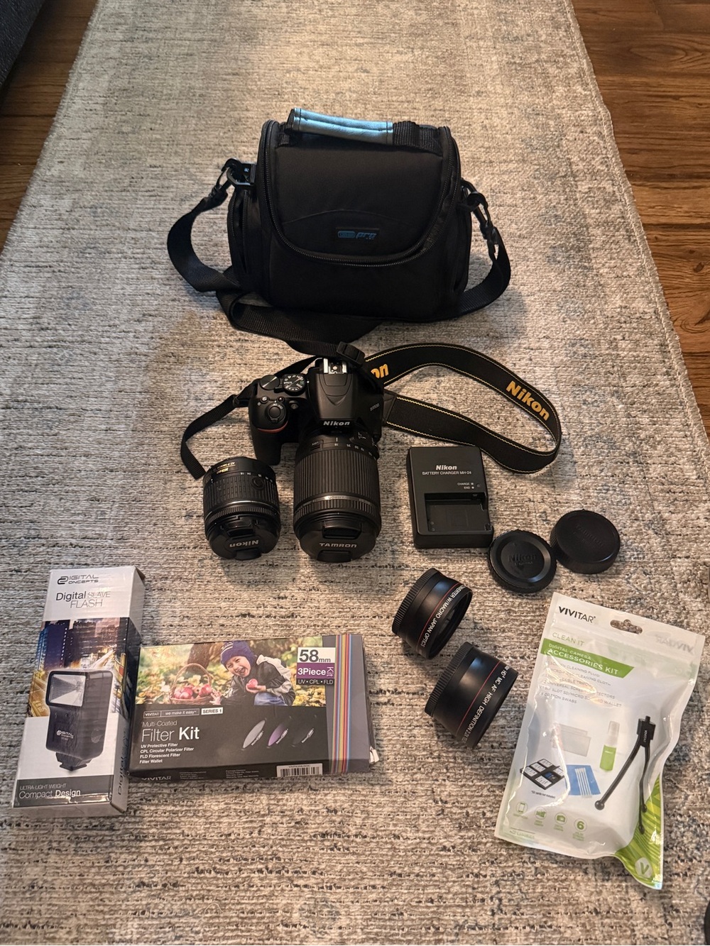 Nikon D3500 Camera and accessories